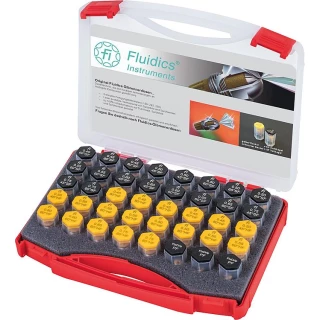 Coffret de 37 gicleurs Fluidics SF/HF + 3 FIXTRIP FLUIDICS -