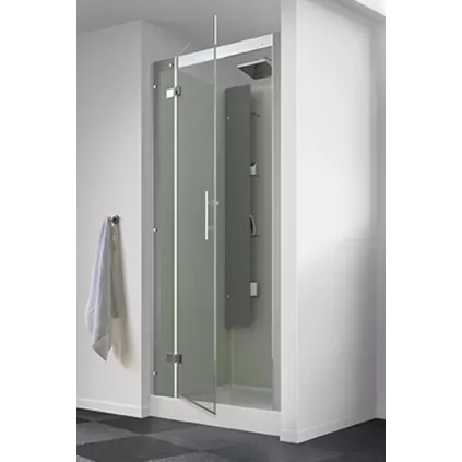 Cabine HORIZON Niche 80x80 Porte Pivotante KINEDO