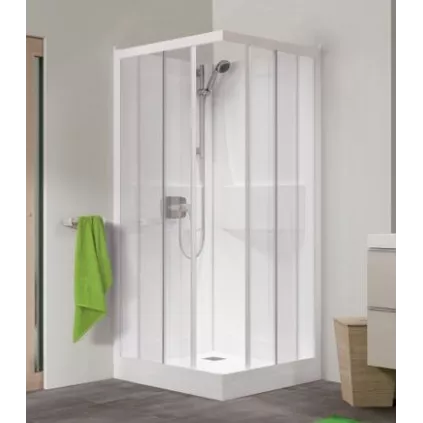 Cabine KINEPRIME 90 Angle Porte Coulissante RE18CM KINEDO