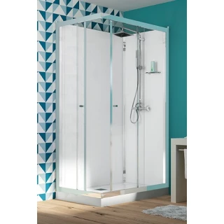 Cabine douche EDEN 100x80 Porte coulissante CA826