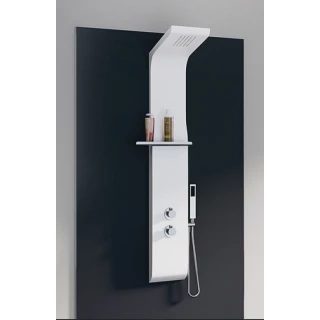 Colonne de Douche AQUAMOON Blanc Thermostatique KINEDO CD340B