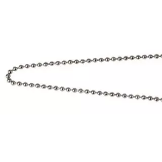 Chainette Perlée chromé 30 cm ECO-BRICOLAGE pièce lavabo