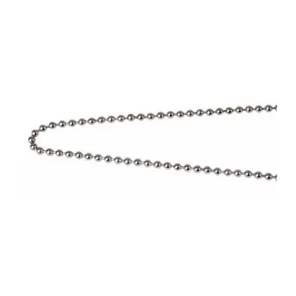 Chainette Perlée chromé 30 cm ECO-BRICOLAGE pièce lavabo