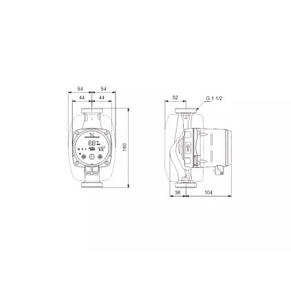 Circulateur ALPHA 2 25/40 180 mm