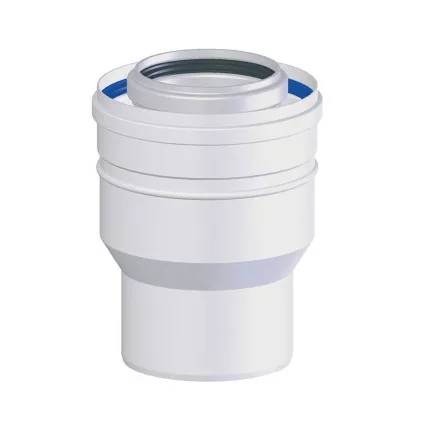 adaptateur de ventouse vertical condensation 60/100 80/125 426080 Ten