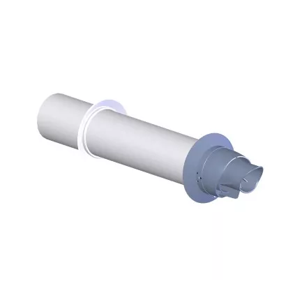 Terminal Horizontal Condensation 60/100 ECONEXT TEN fumisterie