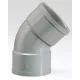 coude pvc 45° NF femelle femelle GIRPI à coller