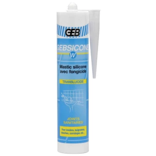 cartouche silicone blanc GEBISCONE 310 ML GEB