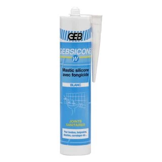 Gebsicone W Silicone Blanc 310 ml GEB