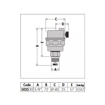 Purgeur automatique ROBOCAL (petit modèle) PR