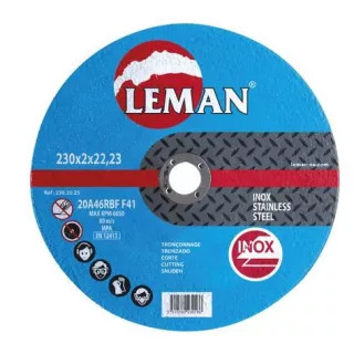 Disque à tronconner Inox 115x1.00x22.23 MP LEMAN