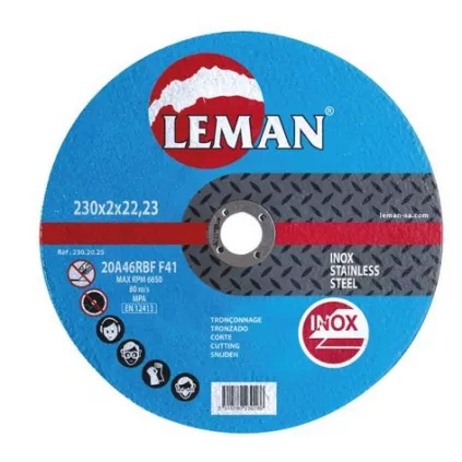 Disque à tronconner Inox 125x1.60x22.23 MP LEMAN