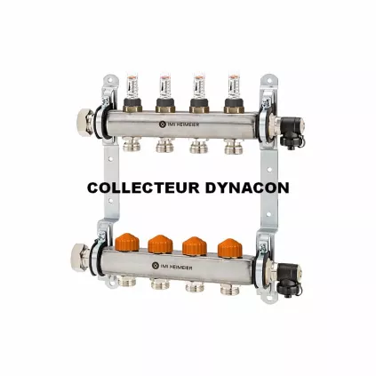 Collecteur de Plancher Chauffant DYNACON Régulation Auto HEIMEIER