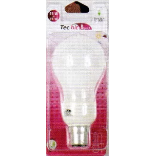 Ampoule économique standard 15 W E27 TECHIT