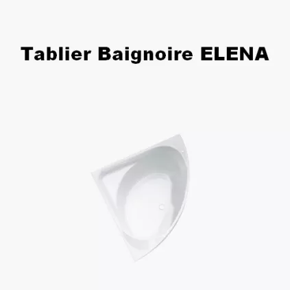 Tablier Baignoire ELENA Blanc OZE