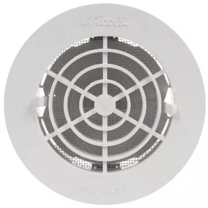 Grille Ventilation à Fermeture D 125 FATM125 NICOLL