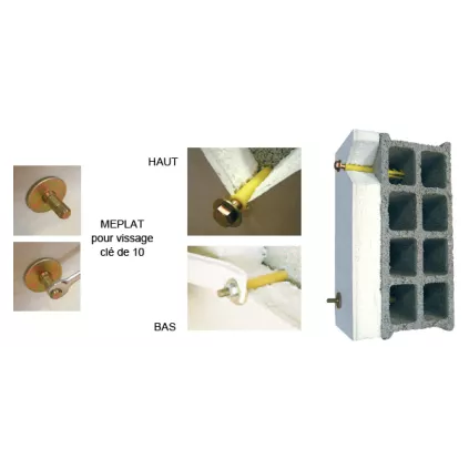 Kit Plak Platre 16x200 Spécial Isolation