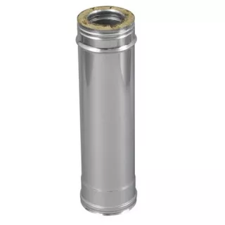 Conduit Pellets Double paroi D80/130 1000 mm TEN