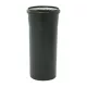 Tuyau 33cm Granulé Noir Mat 80mm TEN