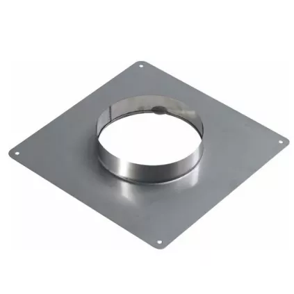 Plaque de Finition Inox Carré 300x300 TEN eco-bricolage.com