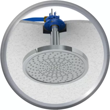 FIXOPLAC Ciel de Douche Raccord PER Compression F1/2 12