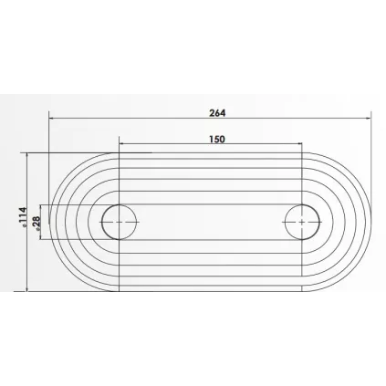 FIXOPLATINE Cache de FIXOPLAC