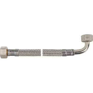 Flexible sanitaire 20x27 coudé FF