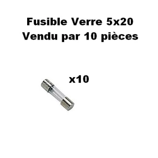 Fusible En Verre 5x20