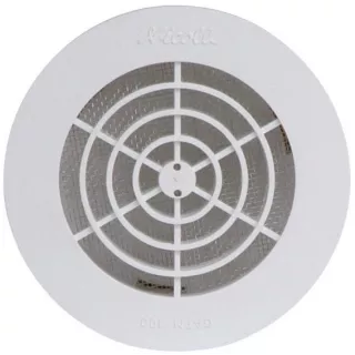 Grille de Ventilation GATM 140 Avec Moustiquière NICOLL