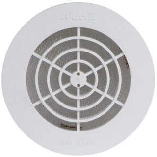 Grille de Ventilation GATM 140 Avec Moustiquière NICOLL