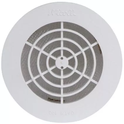 Grille de Ventilation GATM 140 Avec Moustiquière NICOLL