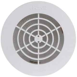 Grille de ventilation PVC GATM 160 NICOOL- ECO-BRICOLAGE