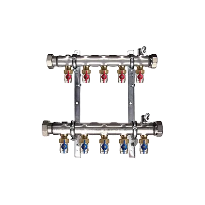 Collecteur Inox Geothermique Sol 2 ECO-BRICOLAGE