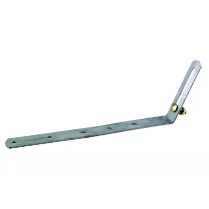 Hampe Galvanisé 235 mm pour gouttière- ECO-BRICOLAGE