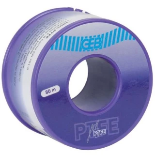 Rouleau Fil PTFE 80 ML GEB 100% téflon GEB