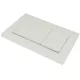 Plaque de Commande OMEGA 30 GEBERIT Blanc/chromé eco-bricolage.com