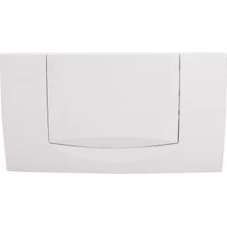 Plaque de commande GEBERIT 200F Blanc pour bati support