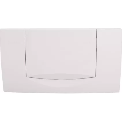 Plaque de commande GEBERIT 200F Blanc pour bati support