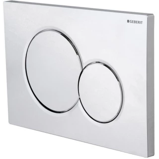 Plaque de commande SIGMA 01 Poli chrome 115.770.11.5 GEBERIT