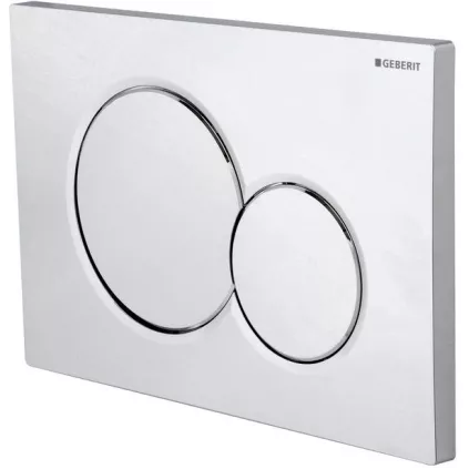 Plaque de commande SIGMA 01 Poli chrome 115.770.11.5 GEBERIT