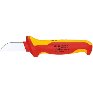 Couteau Electricien pour Cable Isolé VDE 1000V KNIPEX 98 52