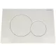 Plaque de commande SIGMA 01 Blanc 115.770.11.5 GEBERIT