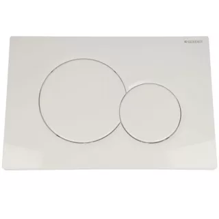 Plaque de commande SIGMA 01 Blanc 115.770.11.5 GEBERIT