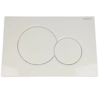 Plaque de commande SIGMA 01 Blanc 115.770.11.5 GEBERIT