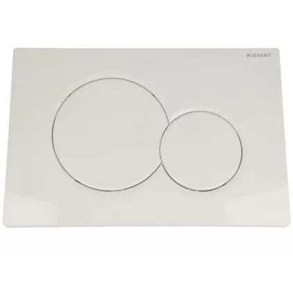 Plaque de commande SIGMA 01 Blanc 115.770.11.5 GEBERIT