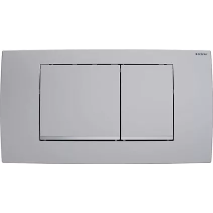 Plaque de commande Twinline 30 Chromé Brillant 115.899.KN.1 GEBERIT -