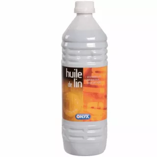 Huile de Lin pour bos extérieur 1 Litre - ECO-BRICOLAGE