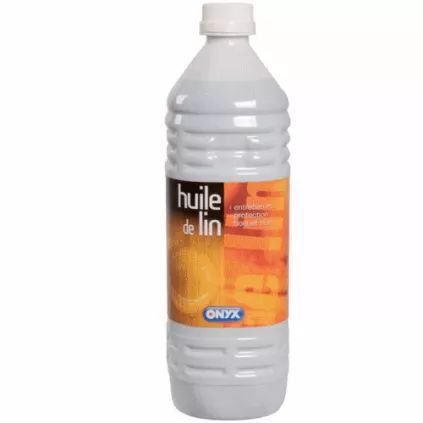 Huile de Lin pour bos extérieur 1 Litre - ECO-BRICOLAGE
