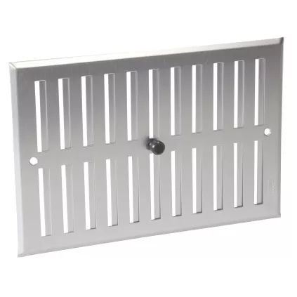 Grille alu à Visser à Fermeture 17X24.5 NICOLL