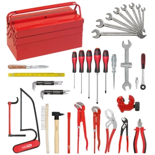 Composition d'outils pour Plomberie et chauffage 47 outils KSTOOLS